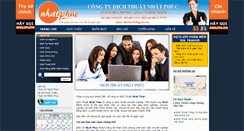 Desktop Screenshot of dichthuatnhatphuc.com